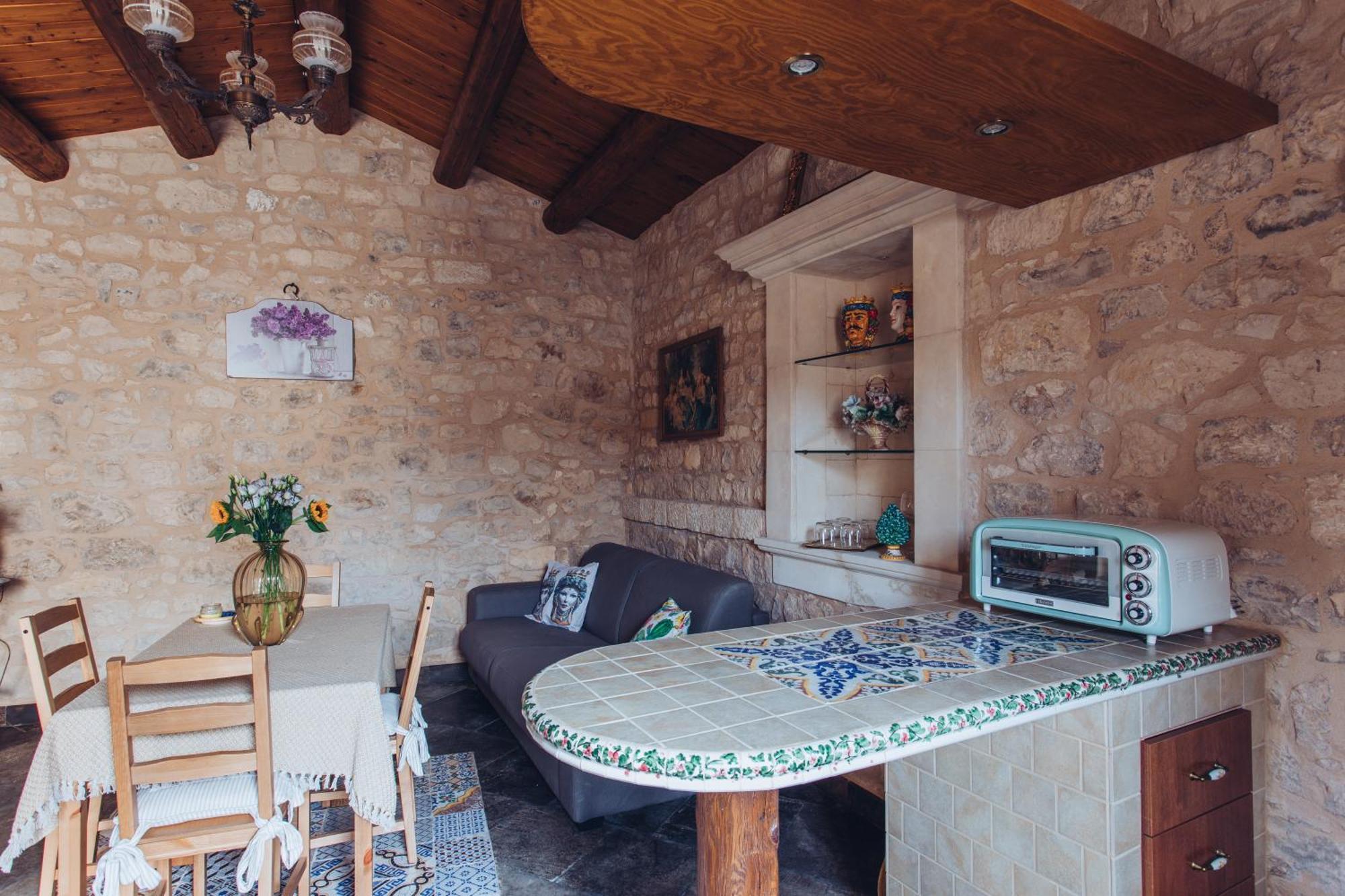 Le Cacinare Apartment Modica Bagian luar foto